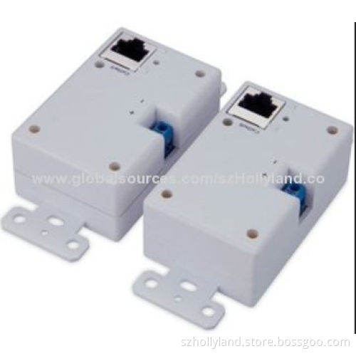 50m Single Cat5e/6 HDMI Wall Plate Extenders with Bi-direction IR Over PoE